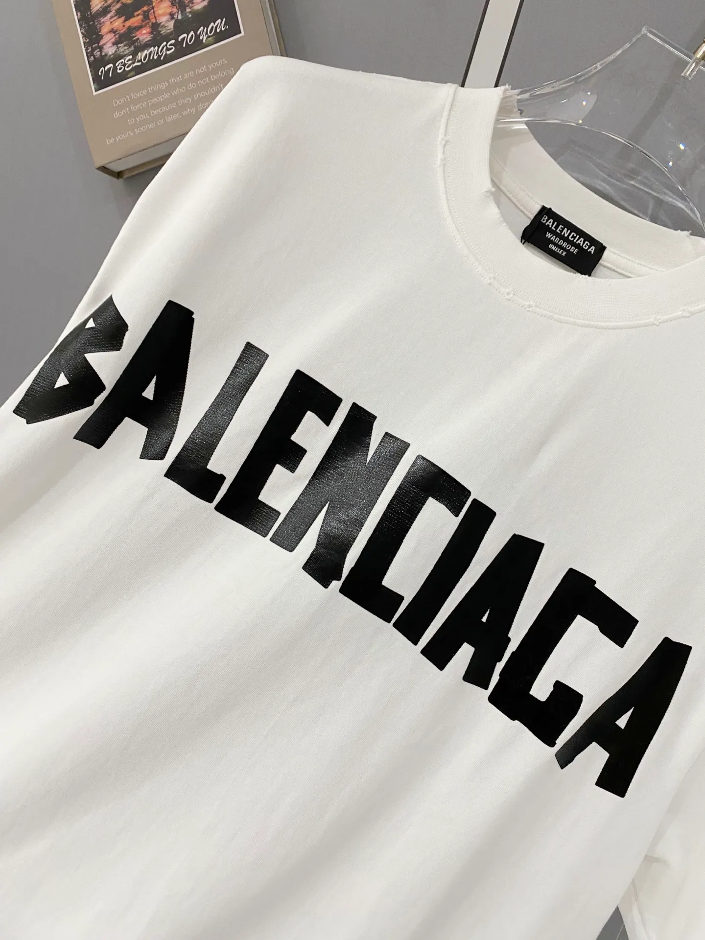 2026 Black Original T Same Style，320 ， Size，S M L XL
